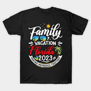 Family Vacation Florida 2023 Beach Summer Vacation 2023 Pullover Hoodie T-Shirt